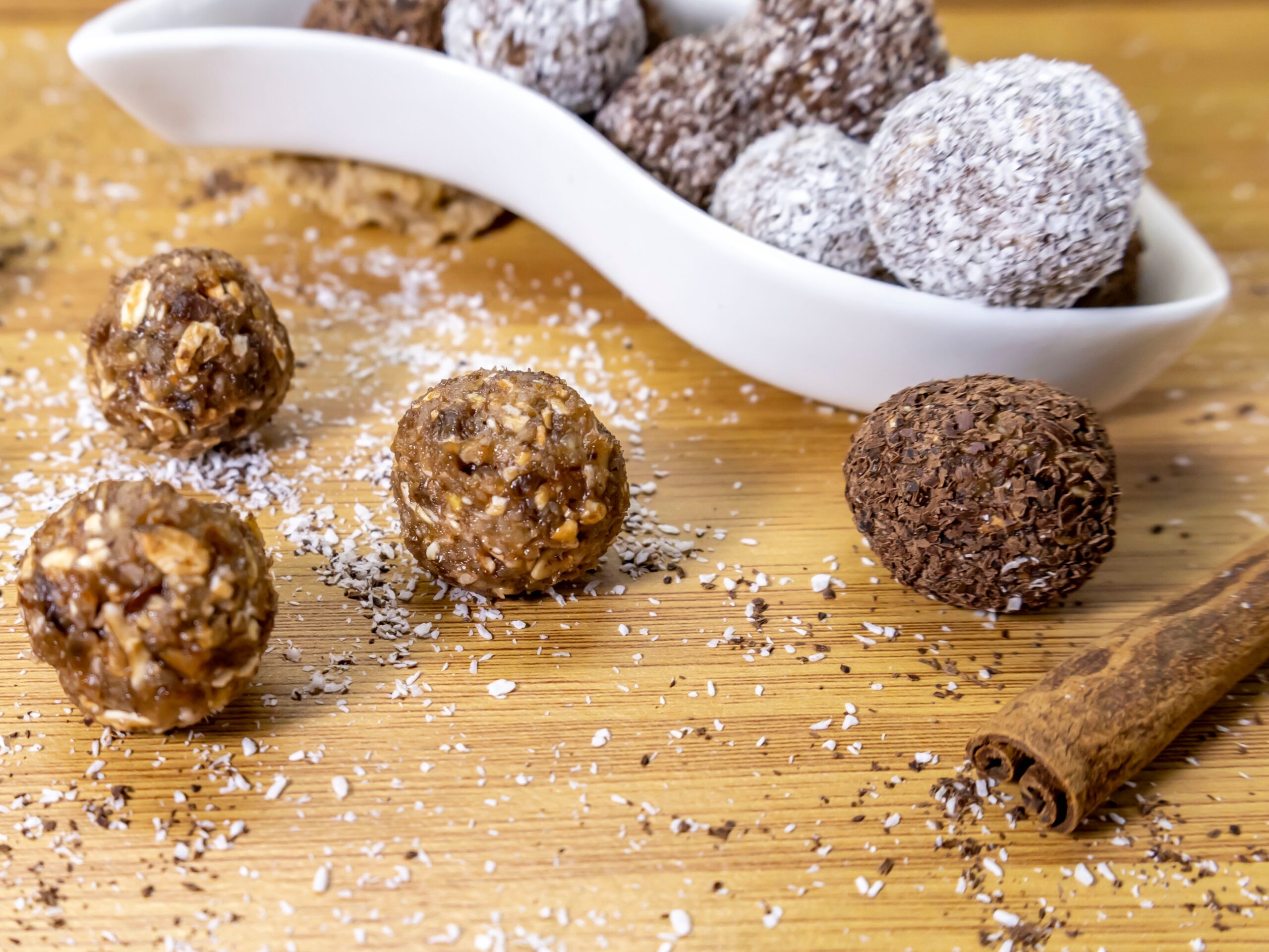 Easy Homemade Cacao Energy Bites (Made with Real Chocolate)